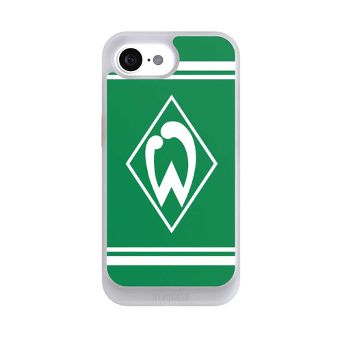 Apple iPhone 16e NIVOcore Werder Stripes Green
