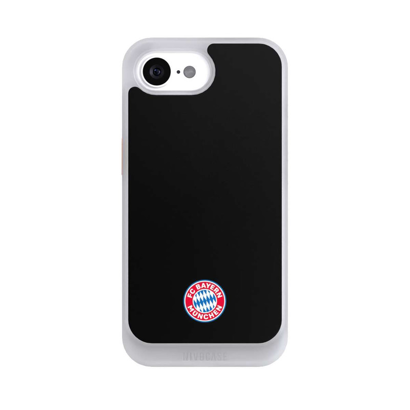 iPhone 16e NIVOcore Classic FCB Logo - colorful on black