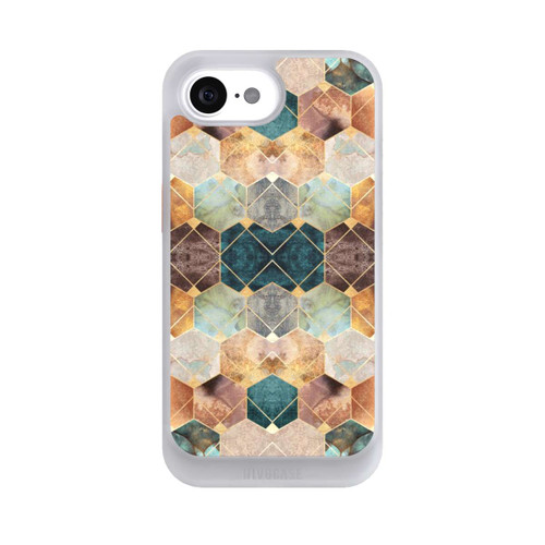 Apple iPhone 16e NIVOcore Natural Hexagons And Diamonds