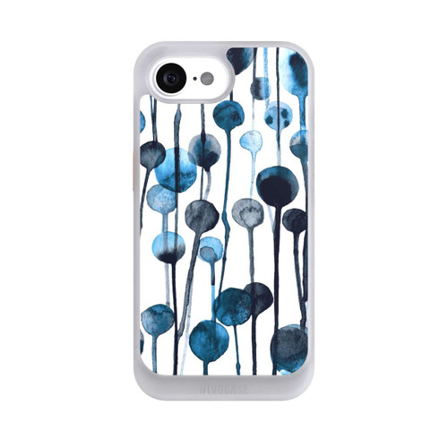Apple iPhone 16e NIVOcore Dripping Dots Blue