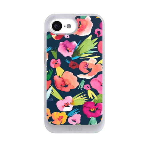 Apple iPhone 16e NIVOcore Watercolor Tropical Flowers