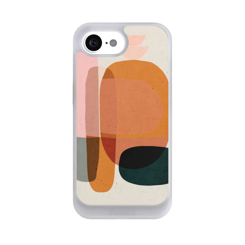 iPhone 16e NIVOcore Abstraktes Blush