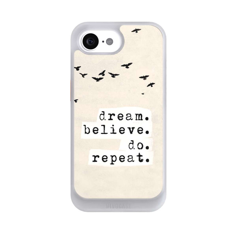 iPhone 16e NIVOcore Dream Believe Do Repeat