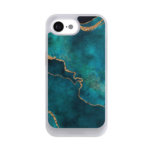 Apple iPhone 16e NIVOcore Edelstein glänzend aquamarin