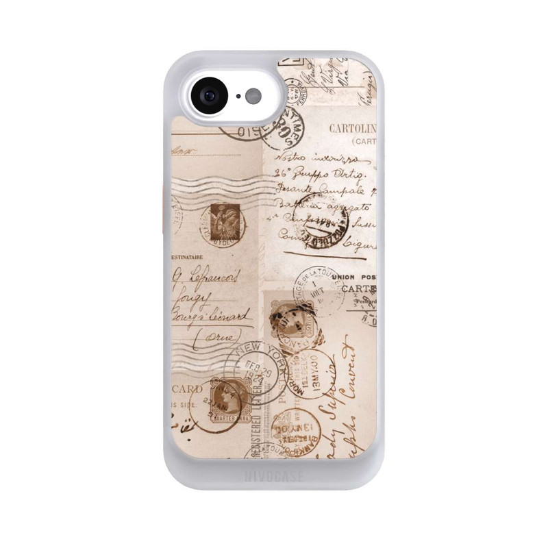 iPhone 16e NIVOcore Vintage Stamps
