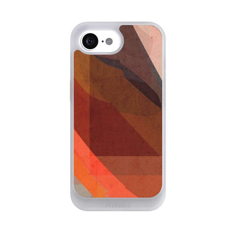 iPhone 16e NIVOcore Welle Rostrot