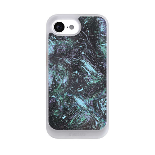 Apple iPhone 16e NIVOcore Abstract Dripping Dust Purple