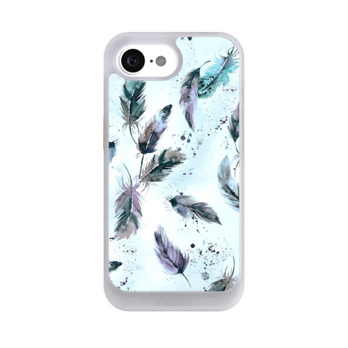 Apple iPhone 16e NIVOcore Magical Feathers Soft Blue