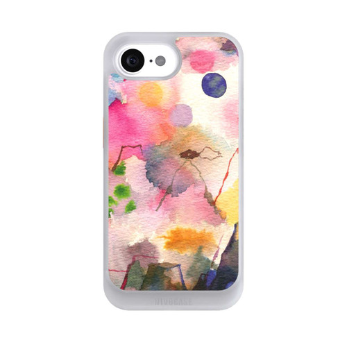Apple iPhone 16e NIVOcore Watercolor Colorful Mountains