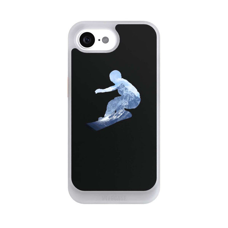 iPhone 16e NIVOcore Snowboarder