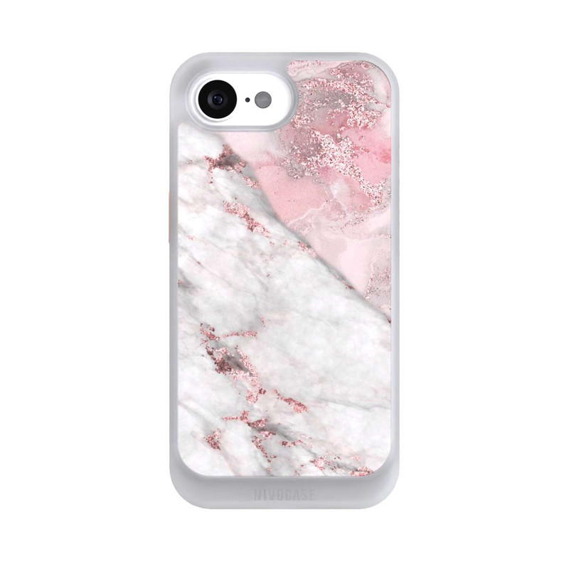 iPhone 16e NIVOcore Rosa Marmor 3