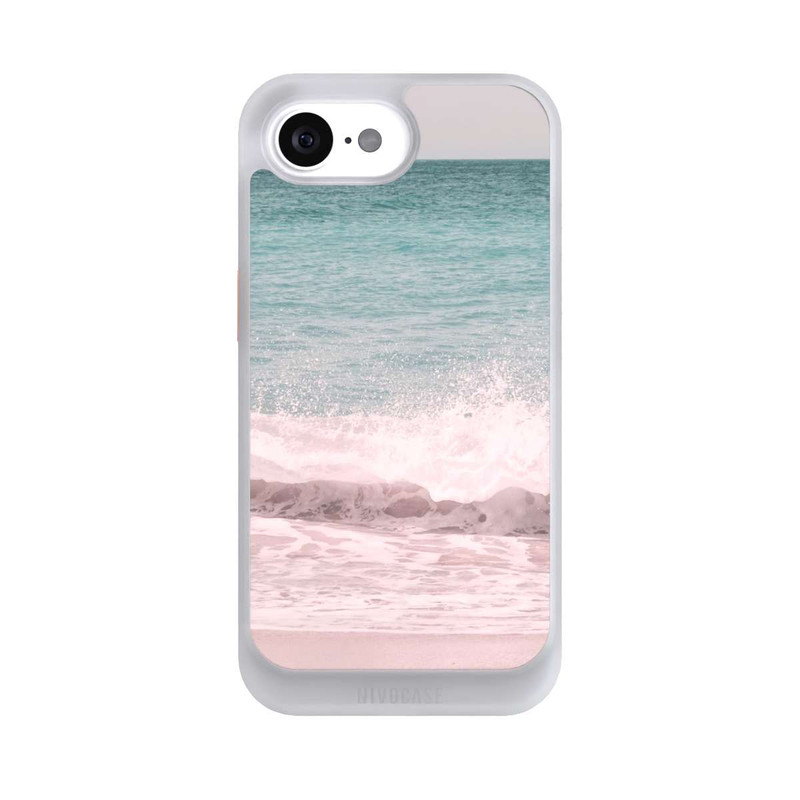 iPhone 16e NIVOcore Rêve de plage rose