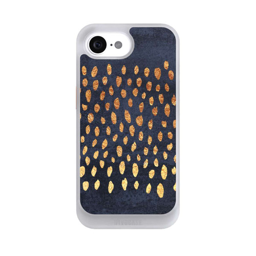 Apple iPhone 16e NIVOcore Pattern Play-Gold and Navy