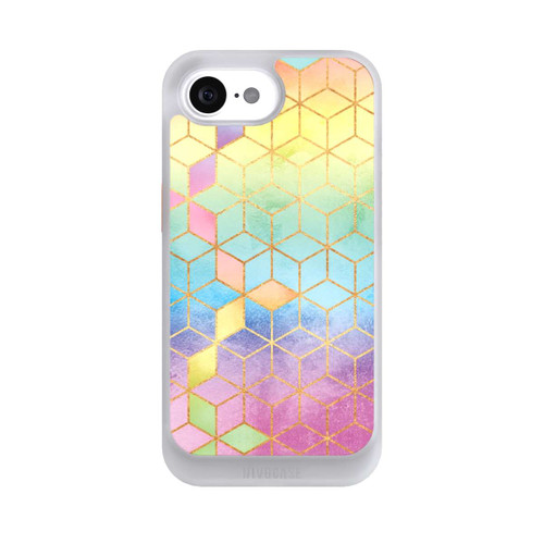 Apple iPhone 16e NIVOcore Rainbow Cubes