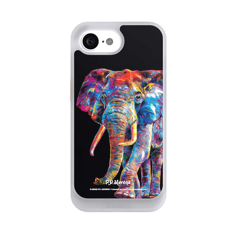 iPhone 16e NIVOcore Elephant Art By P.D. Moreno