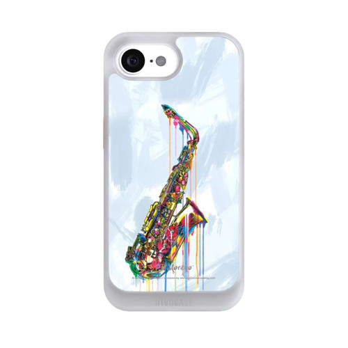 Apple iPhone 16e NIVOcore Saxophone Art By P.D. Moreno