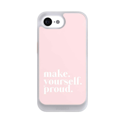Apple iPhone 16e NIVOcore Make Yourself Proud Zitat - Altrosa