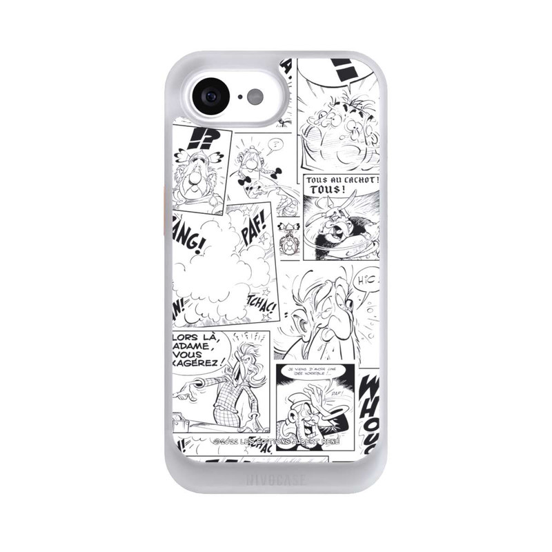 iPhone 16e NIVOcore BD Astérix Blanc & Noir