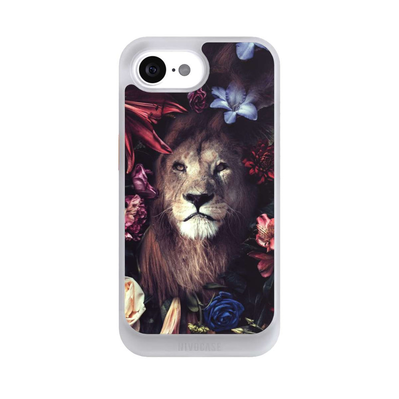 iPhone 16e NIVOcore Lion Flower Frame
