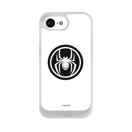 Apple iPhone 16e NIVOcore Spider-Man Logo White
