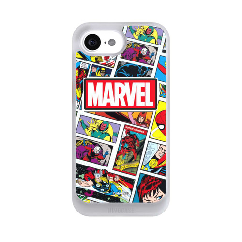 Apple iPhone 16e NIVOcore Marvel Comic Pattern