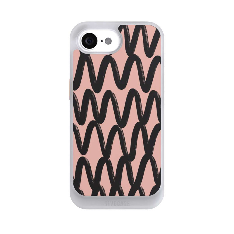 iPhone 16e NIVOcore Zig Zag Noir