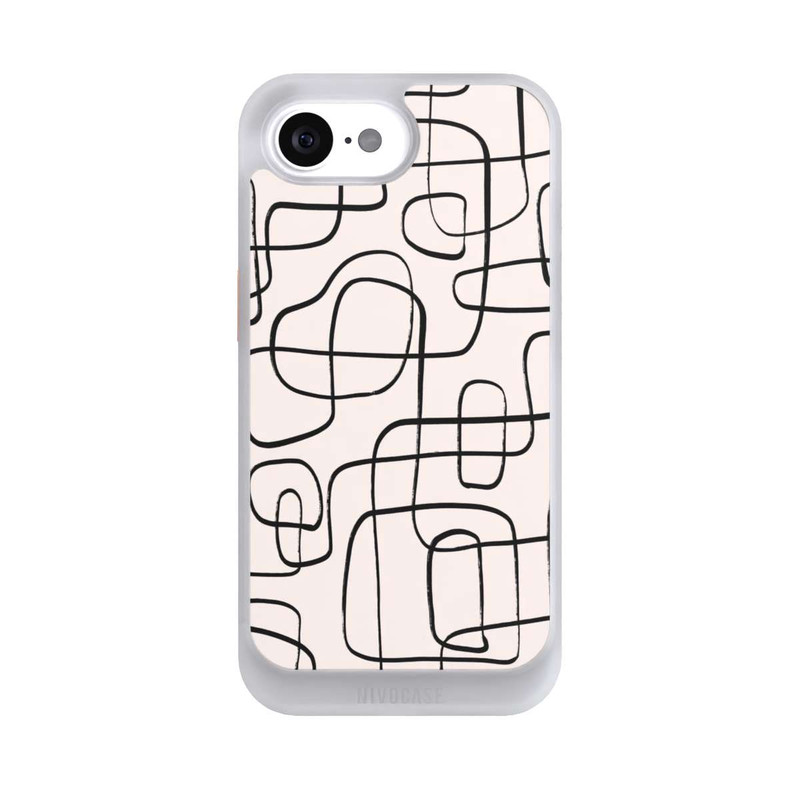 iPhone 16e NIVOcore Lignes Fines Pattern