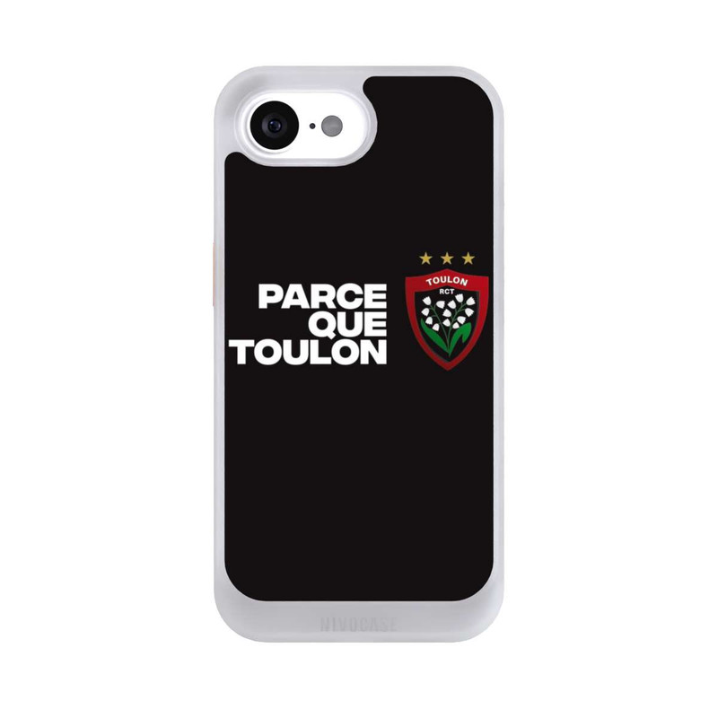 iPhone 16e NIVOcore RC Toulonnais PQT Black