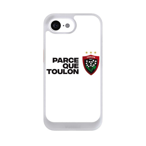 Apple iPhone 16e NIVOcore RC Toulonnais PQT Blanc