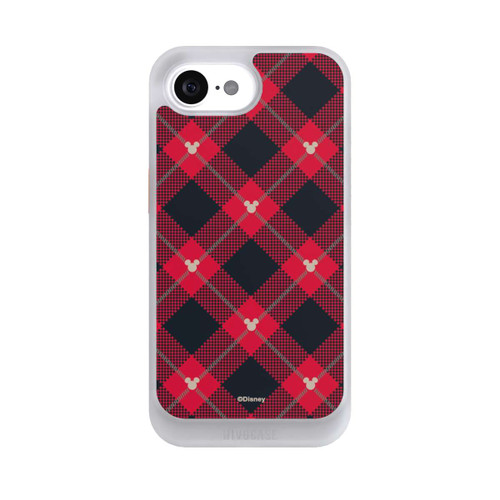 Apple iPhone 16e NIVOcore Mickey Weihnachtsmuster Rot