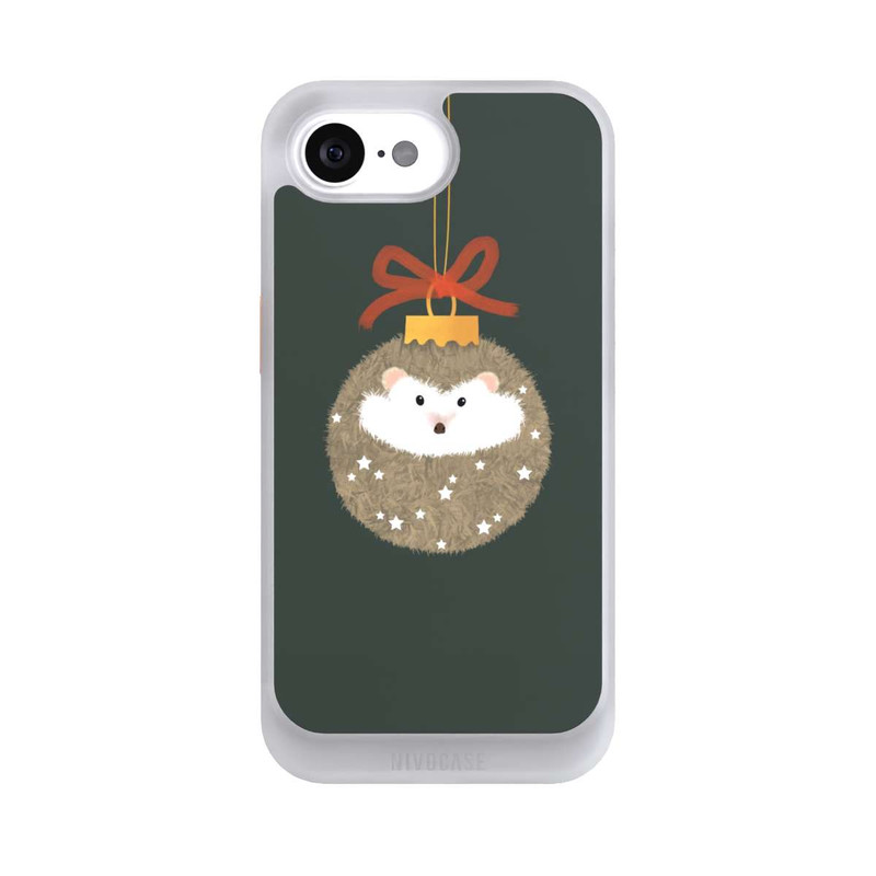 iPhone 16e NIVOcore hérisson de Noël