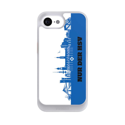 Apple iPhone 16e NIVOcore HSV Skyline Blau Weiß