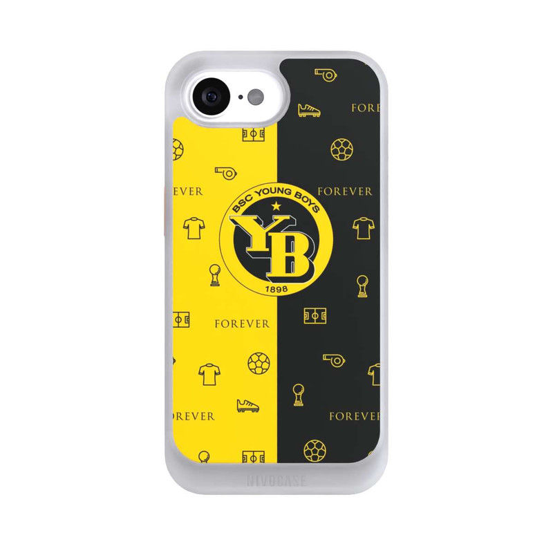 iPhone 16e NIVOcore BSC YB Yellow Black Pattern