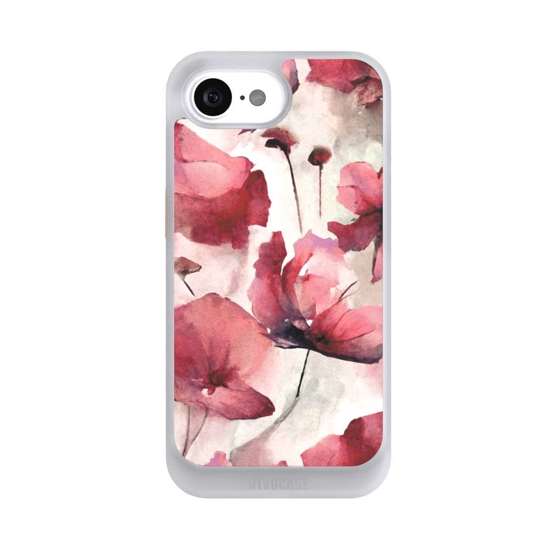 iPhone 16e NIVOcore Wilde Mohnblumen Aquarell mit KI