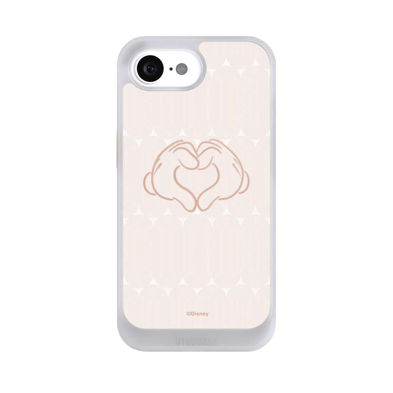 iPhone 16e NIVOcore Mains de Mickey Coeur Boho