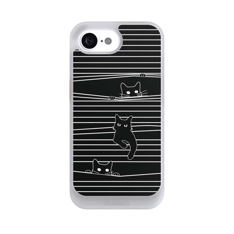 iPhone 16e NIVOcore Cats Peeping