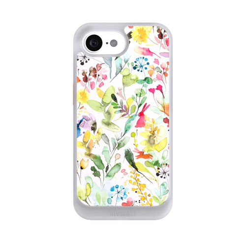 Apple iPhone 16e NIVOcore Wild Flowers Meadow Pink