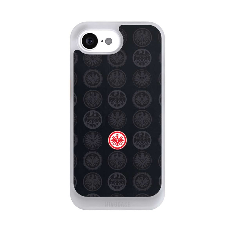 iPhone 16e NIVOcore Eintracht Frankfurt Logo Pattern