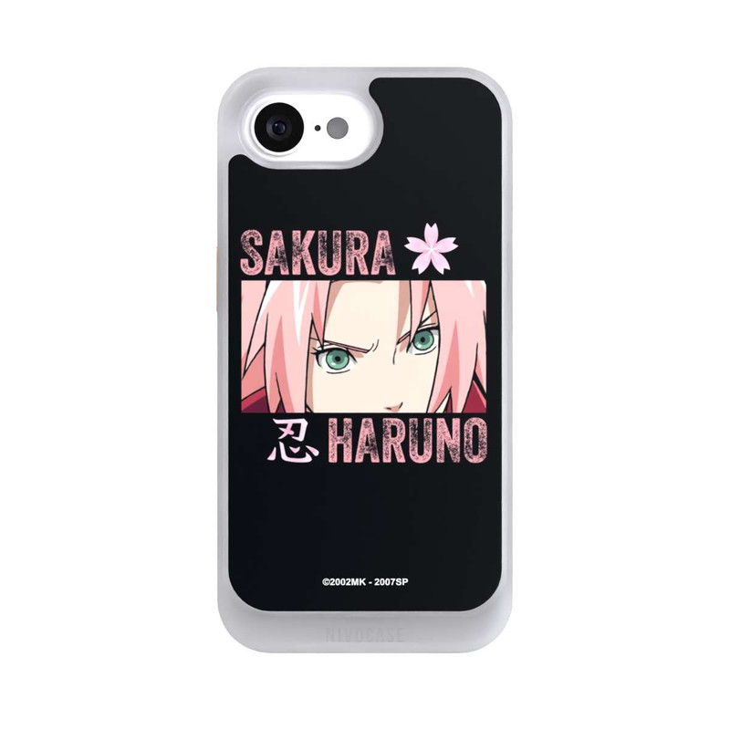 iPhone 16e NIVOcore Sakura Haruno Gros plan