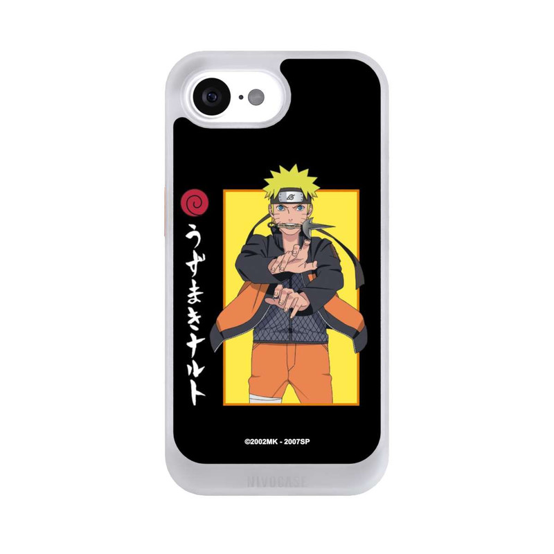 iPhone 16e NIVOcore Naruto Kampfposition Schwarz