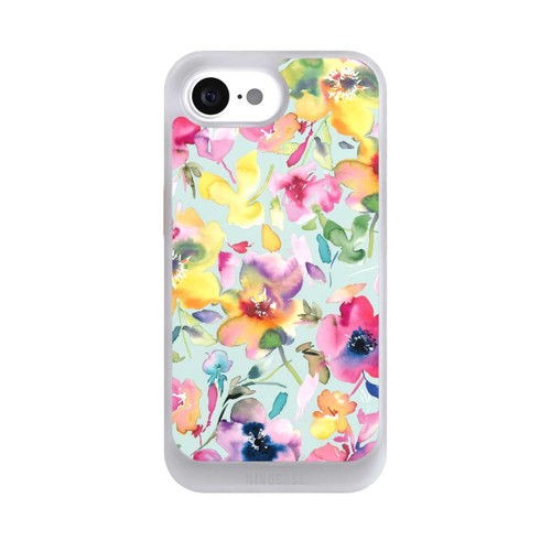 Apple iPhone 16e NIVOcore Künstlerischer Sommer Psychedelic Floral