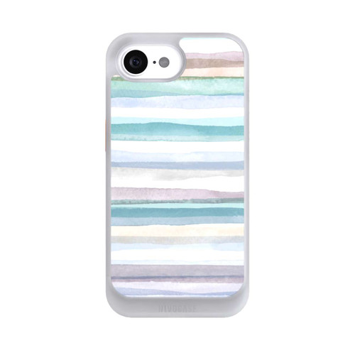 Apple iPhone 16e NIVOcore Pastel Stripes Blue