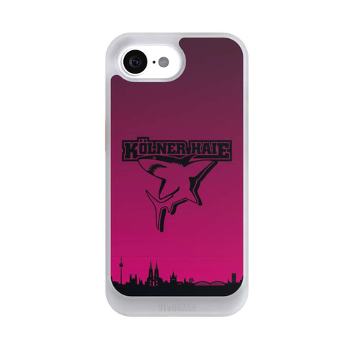 Apple iPhone 16e NIVOcore Kölner Haie Skyline Pink
