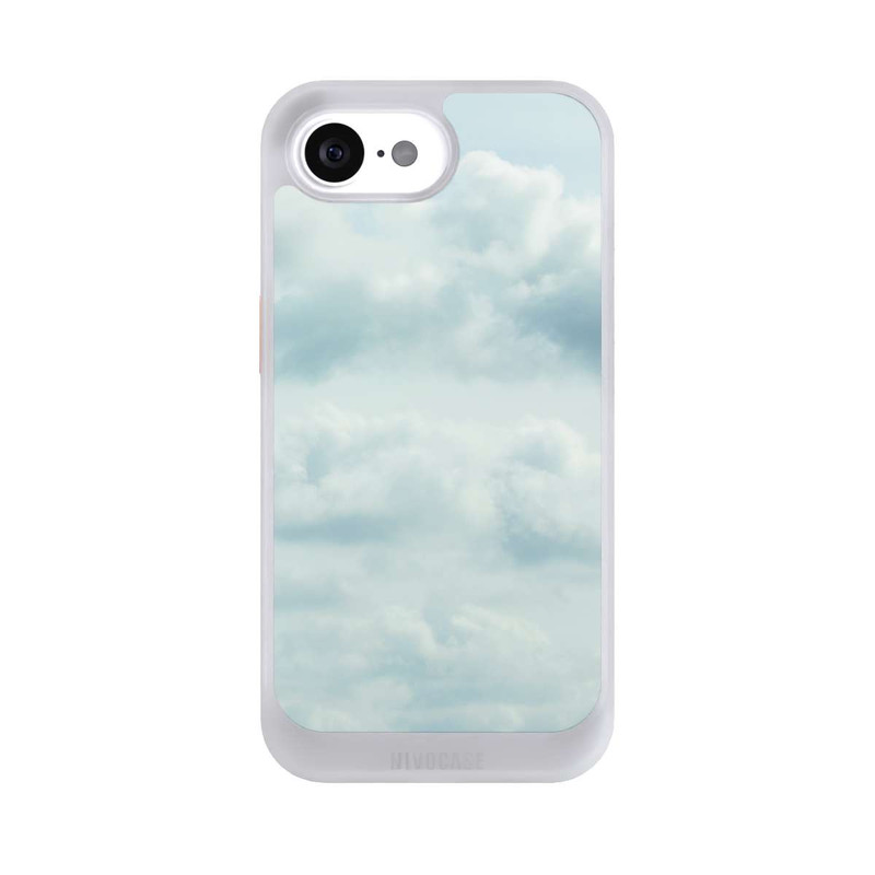 iPhone 16e NIVOcore Pastel Blue Clouds