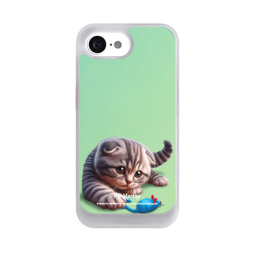 Apple iPhone 16e NIVOcore Playing Cat with Mouse