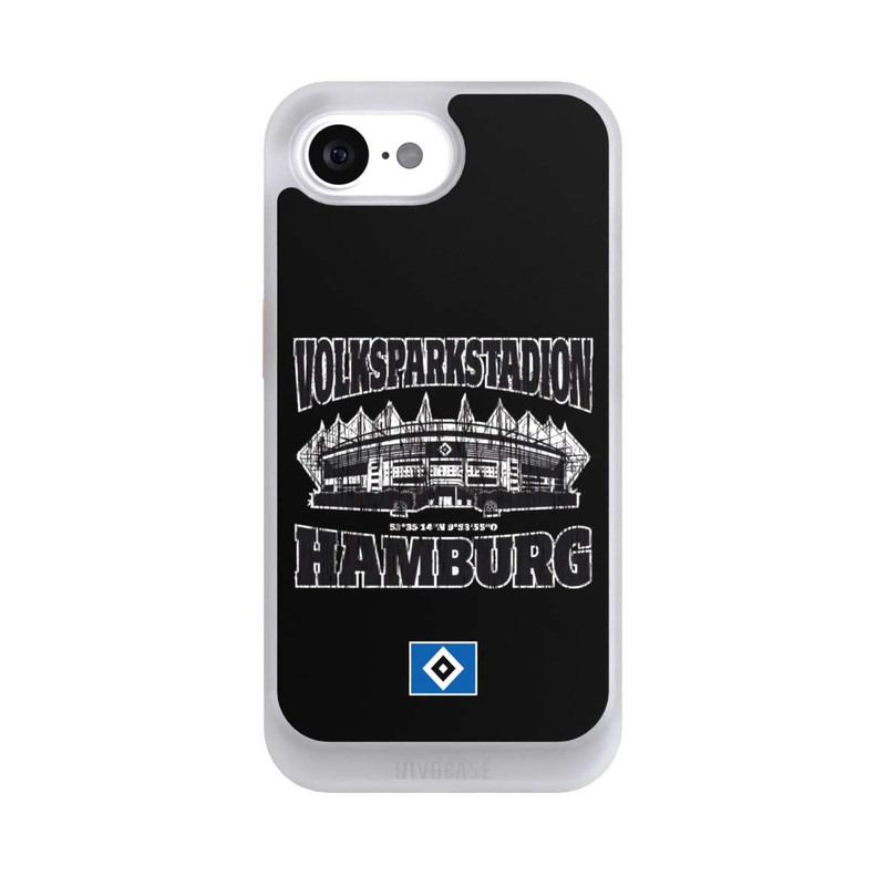 iPhone 16e NIVOcore HSV Volksparkstadion Schwarz