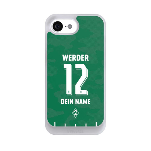 Apple iPhone 16e NIVOcore Werder Bremen Trikot Personalisierbar 25-26