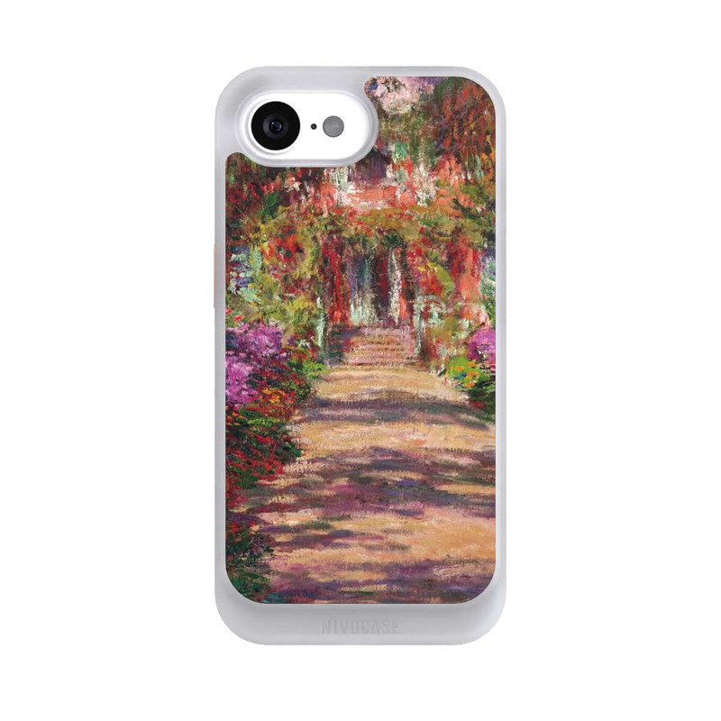 iPhone 16e NIVOcore Eine Allee in Monets Garten in Giverny by Claude Monet