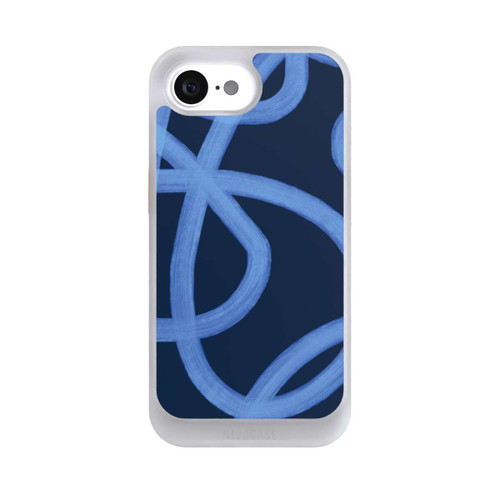 Apple iPhone 16e NIVOcore Laced Up Tones of Blue