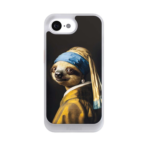 Apple iPhone 16e NIVOcore Sloth with a Pearl Earring